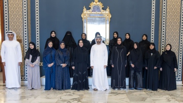 Photo: Hamdan bin Mohammed meets with Emirati educators from Dubai’s private education sector