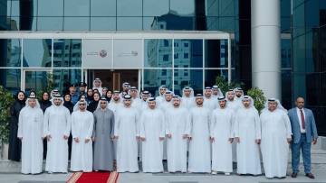 Photo: Mansoor bin Mohammed reviews Dubai Customs’ strategic development initiatives