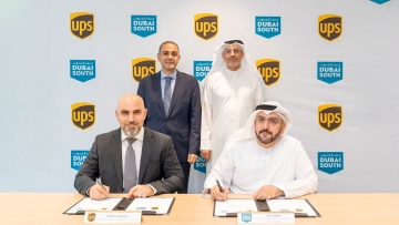 Photo: Dubai South and UPS sign agreement to launch a new facility in the logistics district