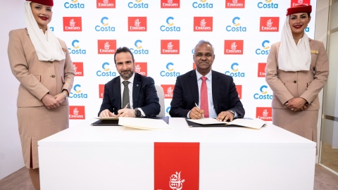 Photo: Emirates and Costa Cruises extend strategic partnership through 2027