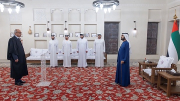 Photo: Mohammed bin Rashid presides over swearing-in ceremony of eight new judges at Dubai Courts