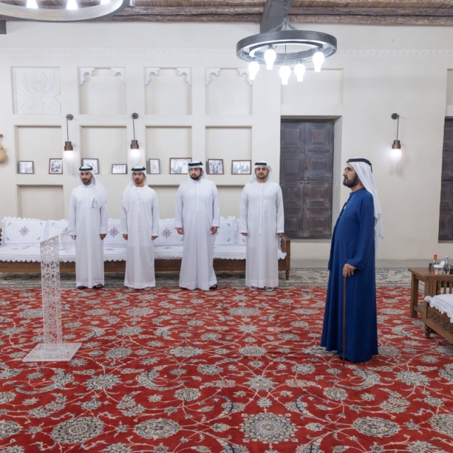 Photo: Mohammed bin Rashid presides over swearing-in ceremony of eight new judges at Dubai Courts