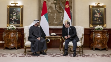 Photo: UAE, Egyptian Presidents discuss strengthening fraternal ties in Cairo